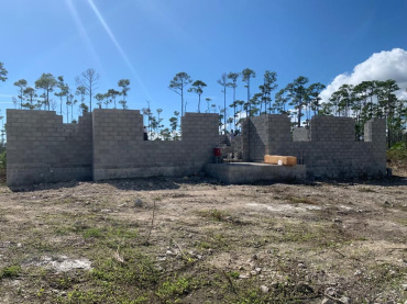 BB-318 UNFINISHED SINGLE FAMILY HOME