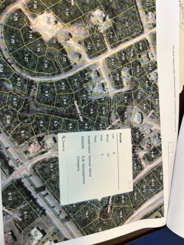 YEOMAN WOOD SUBDIVISION, LOT NUMBER 6, BLOCK 10, ...